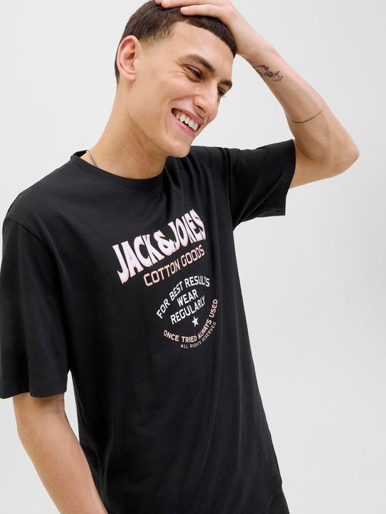 Produktbild Jack & Jones Gedruckt Rundhalsausschnitt T-shirt T-shirt (L)