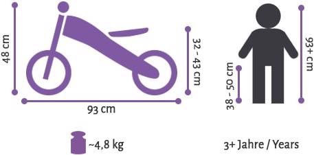 Actual product image Bikestar 2-in-1 (12")