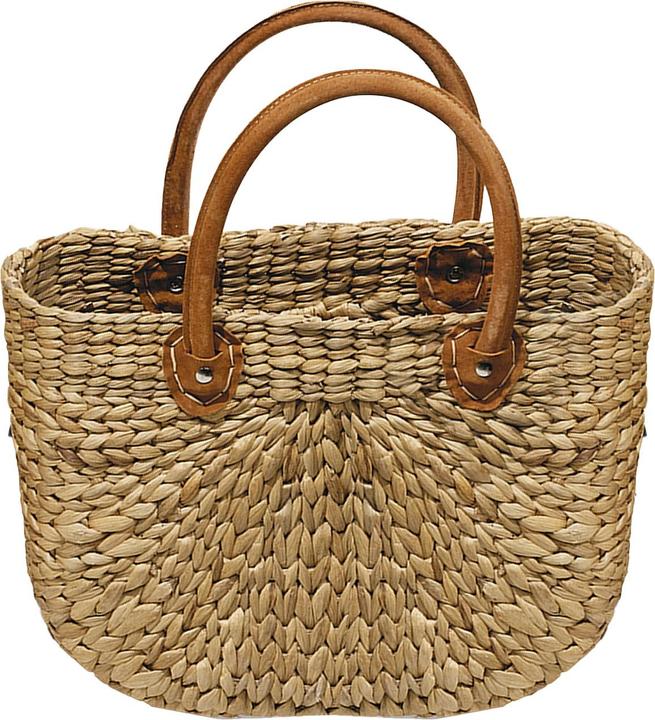 Natura Punto Einkaufs- und Strandtasche aus Wasserhyazinthe