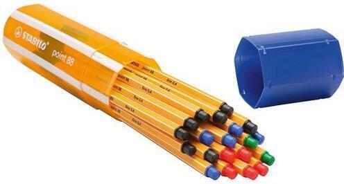 Actual product image STABILO Fineliner Point 88 Office Box (colour assorted, 20 x)