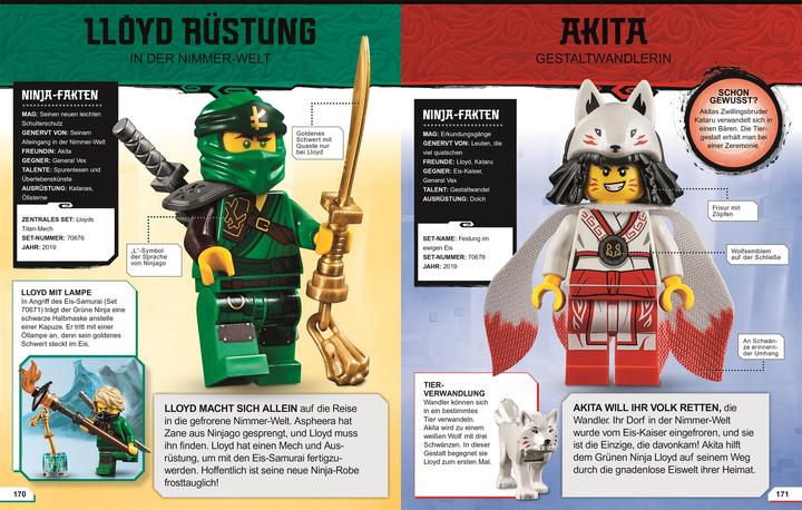 Immagine prodotto LEGO Ninjago - Lexikon der Minifiguren (Tedesco, Simon Hugo, Claire Sipi, 2021)