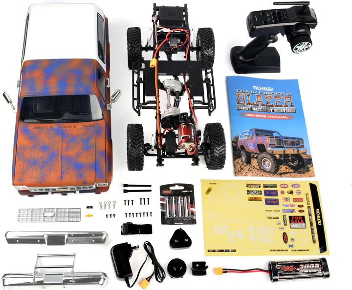 Image du produit Rc4Wd Scale Crawler TF2 Chevy Blazer Rust Bucket, 1:10, RTR (RTR Prêt à fonctionner)