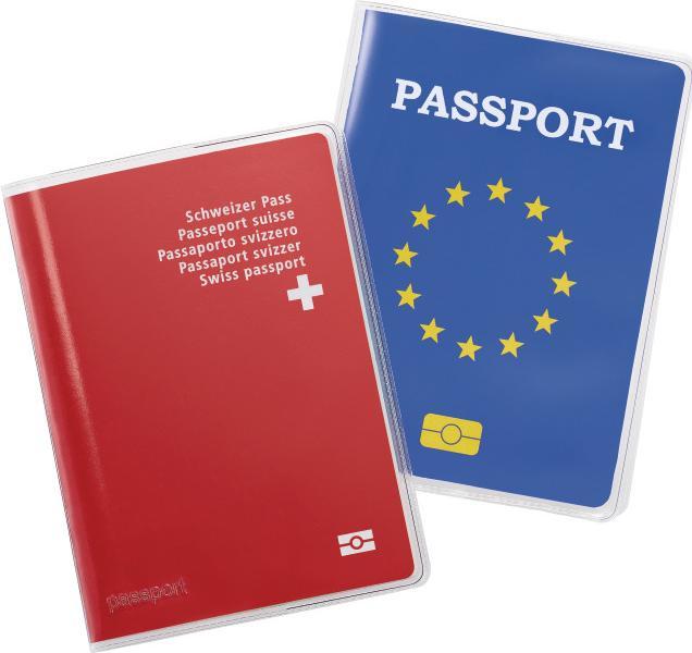 Produktbild Kolma Ausweishülle für Reisepass doppelte Hülle (Kreditkarte, 1 x)