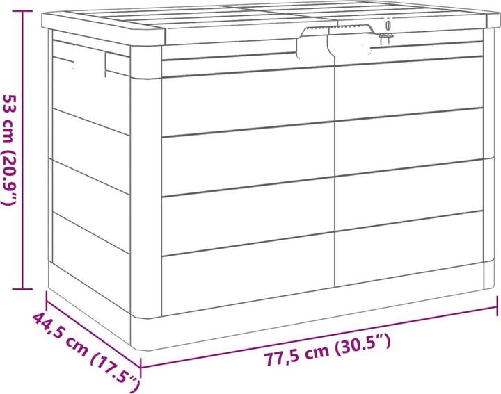 Produktbild VidaXL 10-tlg. Garten-Lounge-Set mit Kissen