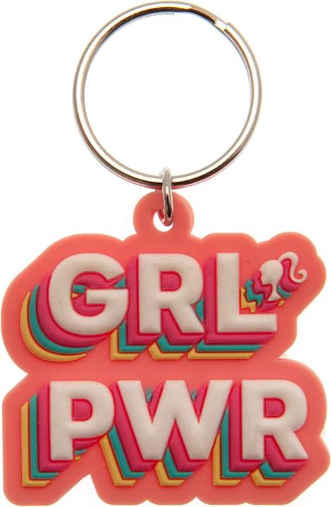 Produktbild Barbie GRL PWR PVC Schlüsselanhänger