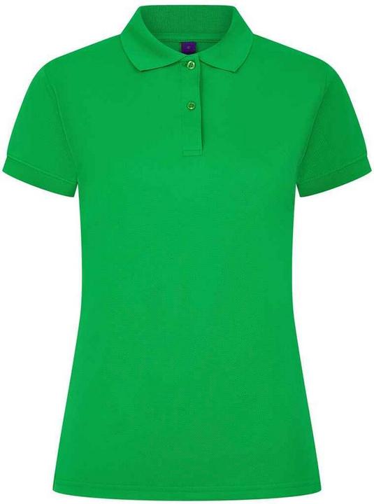 Actual product image Henbury Womens/Ladies Pique Polo Shirt (XL)