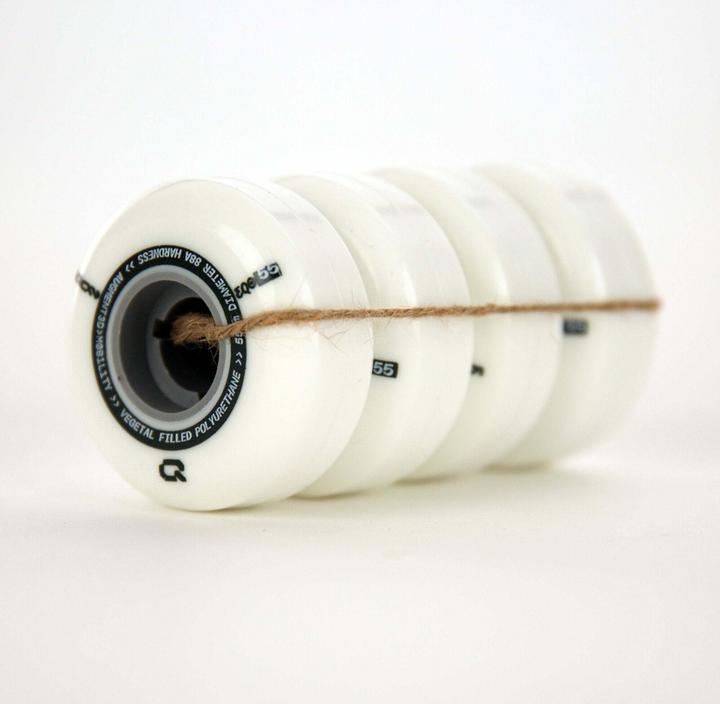 Actual product image Iqon Inline Skate Wheels Eqo 55mm 4-Pack 2024 (55 mm, 88a)