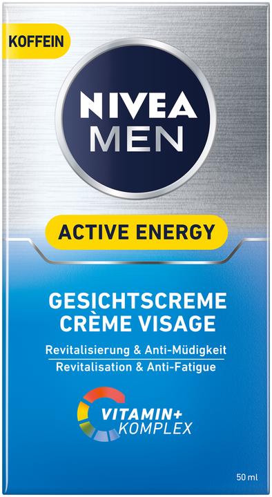 Image du produit Nivea Men Énergie active (50 ml, Crème de jour)