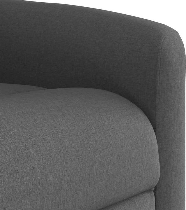 Produktbild VidaXL Elektrischer Massagesessel mit Aufstehhilfe Dunkelgrau Stoff