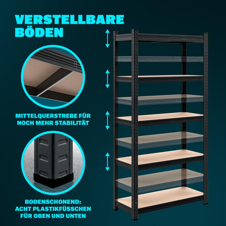 Actual product image Monzana Heavy Duty Shelving