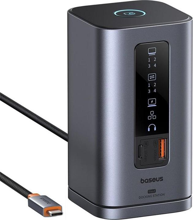 Produktbild Baseus Spacemate 11-in-1 Docking Station (USB-C, 11 Ports)