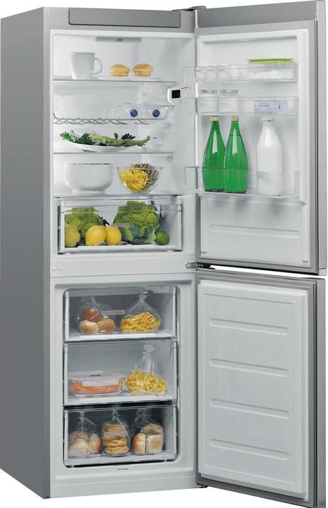 Produktbild Whirlpool W5 721E OX 2 Kühl- und Gefrierkombination Freistehend Grau 308 l (308 l)