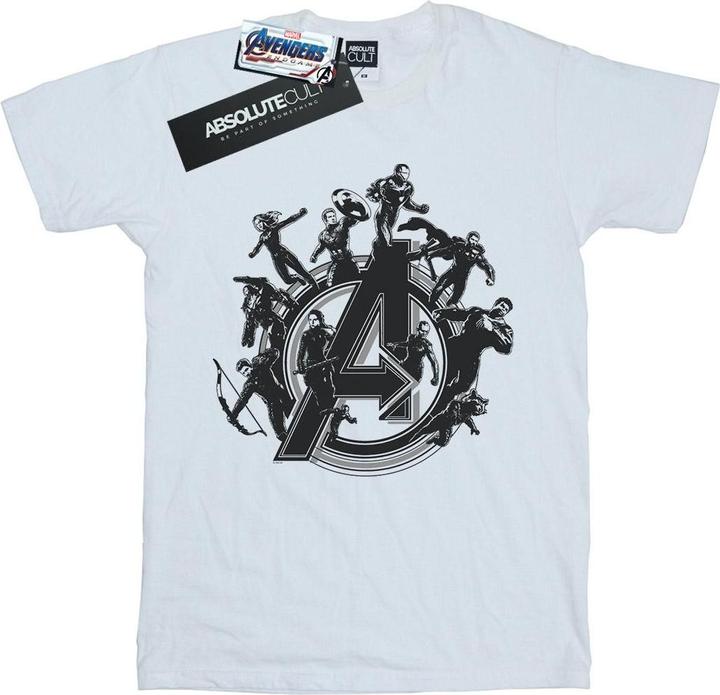 Produktbild Avengers Endgame Held Kreis Baumwolle Boyfriend TShirt (L)