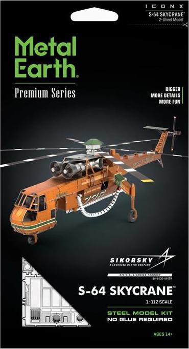 Immagine prodotto Metal Earth ICONX - Skycrane Sikorsky S-64