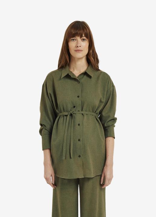 Produktbild Vertbaudet 2-teiliges Loungewear-Set für Schwangerschaft und Stillzeit, Leinen-Optik