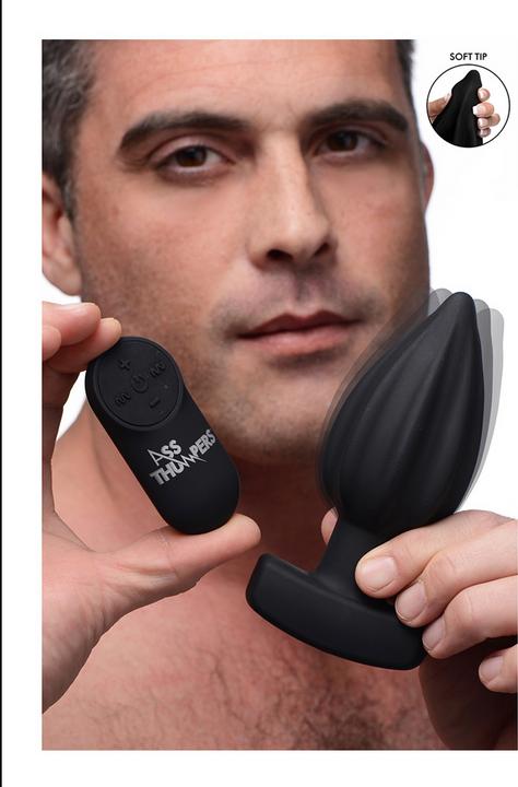 Actual product image XR Brands The Assterisk VibrationsAnalplug