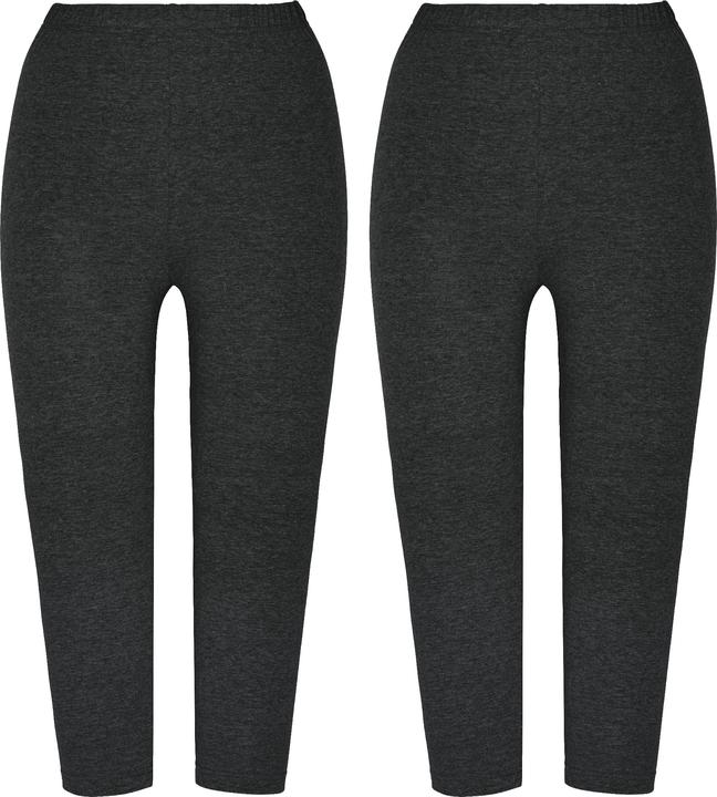Actual product image Erwin Müller Ladies Capri Leggings 2-Pack (44, 46)