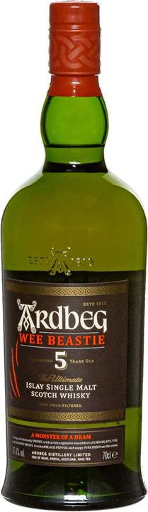 Produktbild Ardbeg Single Malt Wee Beastie (Single Malt, Scotch Whisky, 1 x 70 cl)