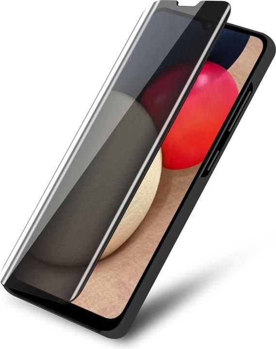 Actual product image Cadorabo Book Smart View Mirror Cover (Samsung Galaxy A02s)