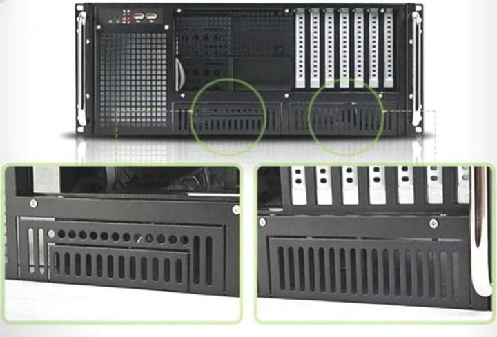 Productafbeelding Techly I-CASE MP-P4HX-BLK6 computerkast Rack (ATX)