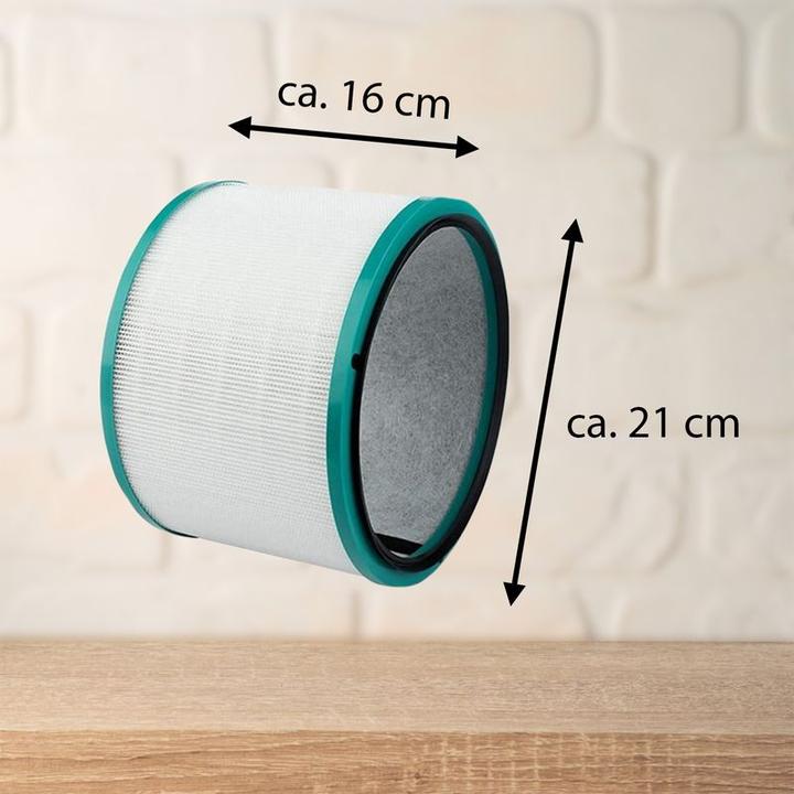 Immagine prodotto Hermex Filtro HEPA compatibile per il purificatore d'aria Dyson Pure Hot+Cool HP00 (1 x)