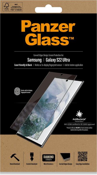 Image du produit PanzerGlass Ami des cas (1 pièce(s), Samsung Galaxy S22 Ultra)