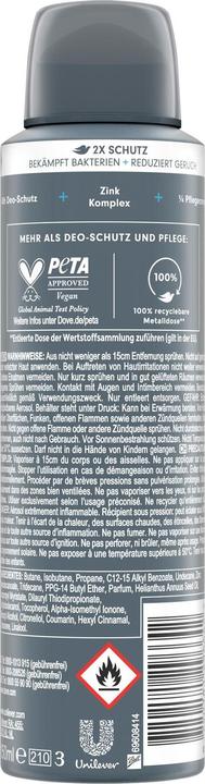 Produktbild Dove Deo Clean Comfort 150 ml (Spray, 150 ml)