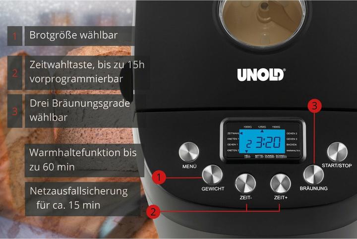 Immagine prodotto Unold 68520 Big White Backmeister