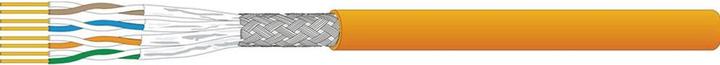 Produktbild Dätwyler Installationskabel Uninet 7150 S/FTP (PiMF) 4P, LSOH, Kat.7 (Class F), orange, 100m (PiMF, CAT7, 100 m)