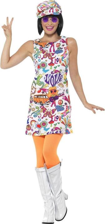 Image du produit Smiffys - Ensemble Déguisement 60S GROOVY - Femme (M)