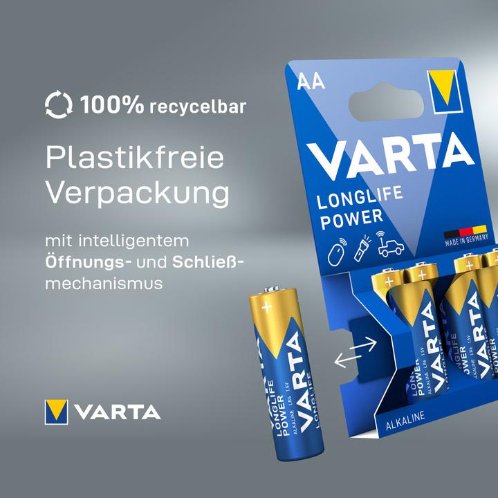 Actual product image Varta Longlife Power (24 pcs., AA, 2970 mAh)