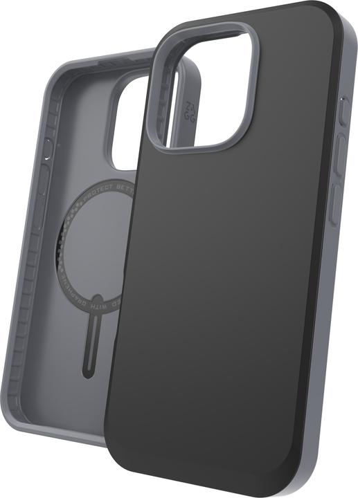 Immagine prodotto Zagg Custodia SoHo Snap con MagSafe per iPhone 16 Pro - Nero (Apple iPhone 16 Pro)