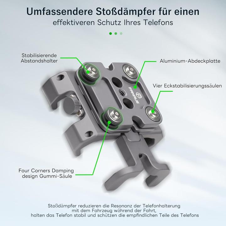 Immagine prodotto Fanaue CPC-DG09SA Handyhalterung für Motorräder