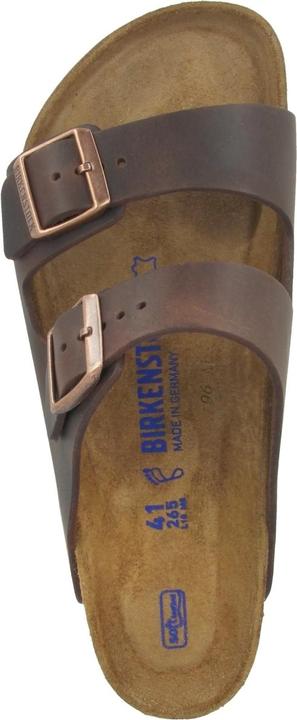 Actual product image Birkenstock Arizona Softbed Nubuck Leather Oiled Normal (46)
