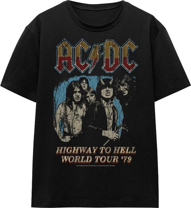 Image du produit AC/DC - T-shirt HIGHWAY WORLD TOUR - Adulte (XL)