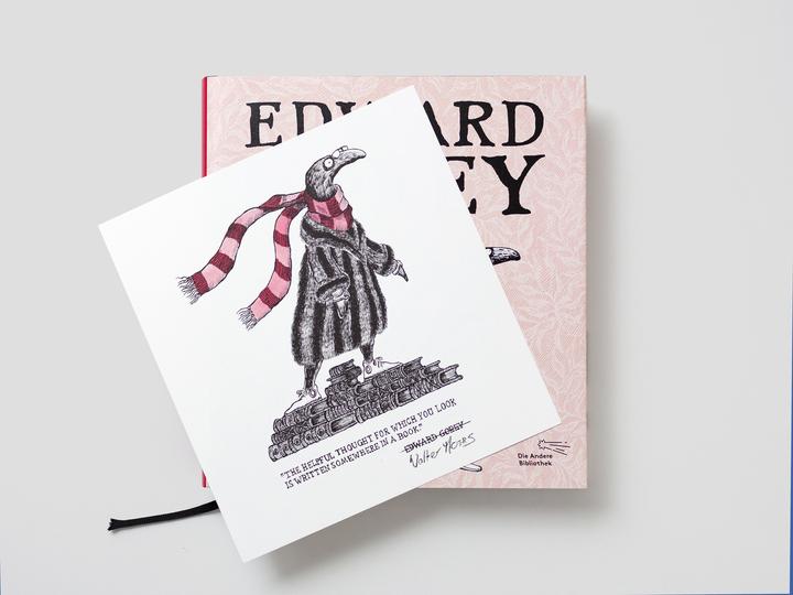 Produktbild Edward Gorey – Grossmeister des Kuriosen (Deutsch, Edward Gorey, Walter Moers, Oliver Schmitt, 2024)