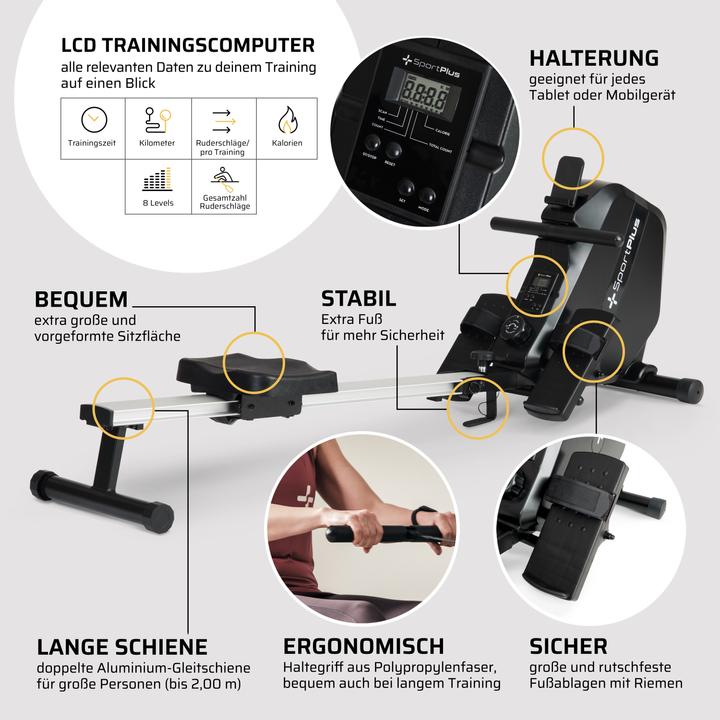 Image du produit Sportplus Rameur