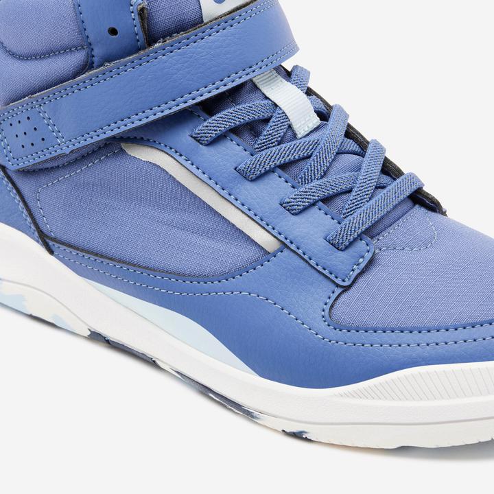 Image du produit Decathlon Turnschuhe Kinder hoch Schnürsenkel Klettverschluss - Playventure blau (38)