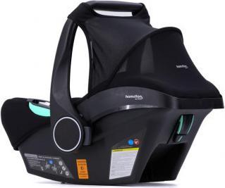 Actual product image Hamilton by yoop Zeno Plus car seat black (Baby car seat, ECE R129/i-Size Standard)