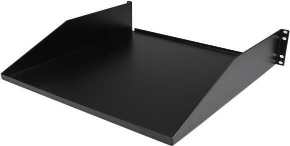 Actual product image StarTech 2u Fixed Rack Mount Shelf