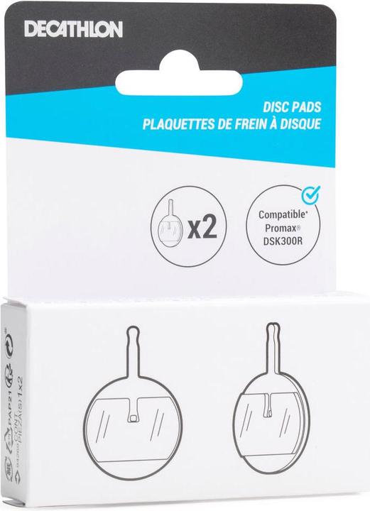 Actual product image Decathlon Pro DSK 300R (Avid, Rubber)