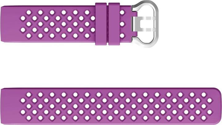Produktbild Cover-Discount Fitbit Charge - Silikon Sportarmband gelöchert violett (Silikon)