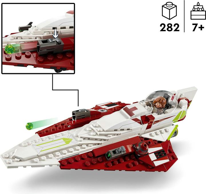 Produktbild LEGO Obi-Wan Kenobis Jedi Starfighter (75333, LEGO Star Wars)