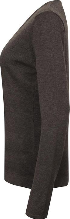 Image du produit Henbury Pull en maille fine avec encolure en V (XS)