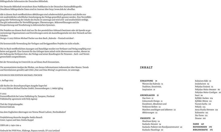 Produktbild Kalevala - Finnisch stricken (Deutsch, Jenna Kostet, 2023)