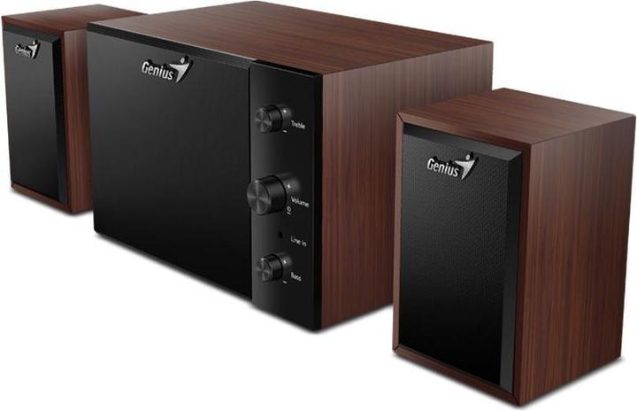 Produktbild Genius reproduktory SW-2.1 350/ 2.1/ / dÅ™evÄ›nÃ©/ barva dÅ™evo (1 Stk., 15 W)