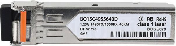 Image du produit BlueOptics Infinera SFP-BXU45-40KM compatible SFP BO15C4955640D