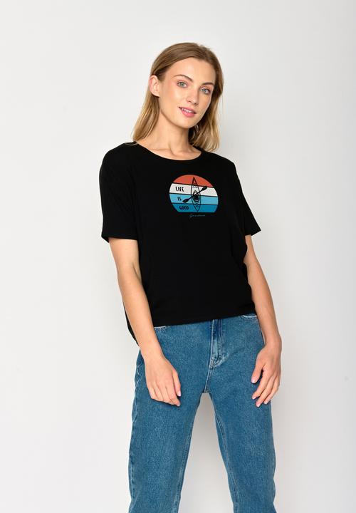 Produktbild Greenbomb Women's Nature Good Life Feel T-Shirt (XL)