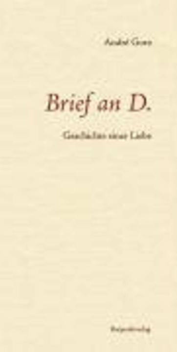 Actual product image Brief an D (German, André Gorz, 2008)
