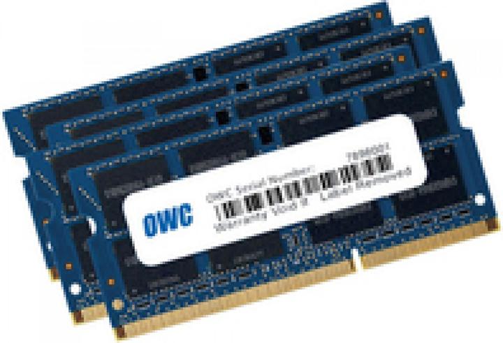 Immagine prodotto OWC Kit di memoria 32.0GB (4x 8GB) PC3-12800 DDR3L 1600MHz SO-DIMM 204 Pin CL11 (4 x 8GB, 1600 MHz, DDR3-RAM, SO-DIMM)
